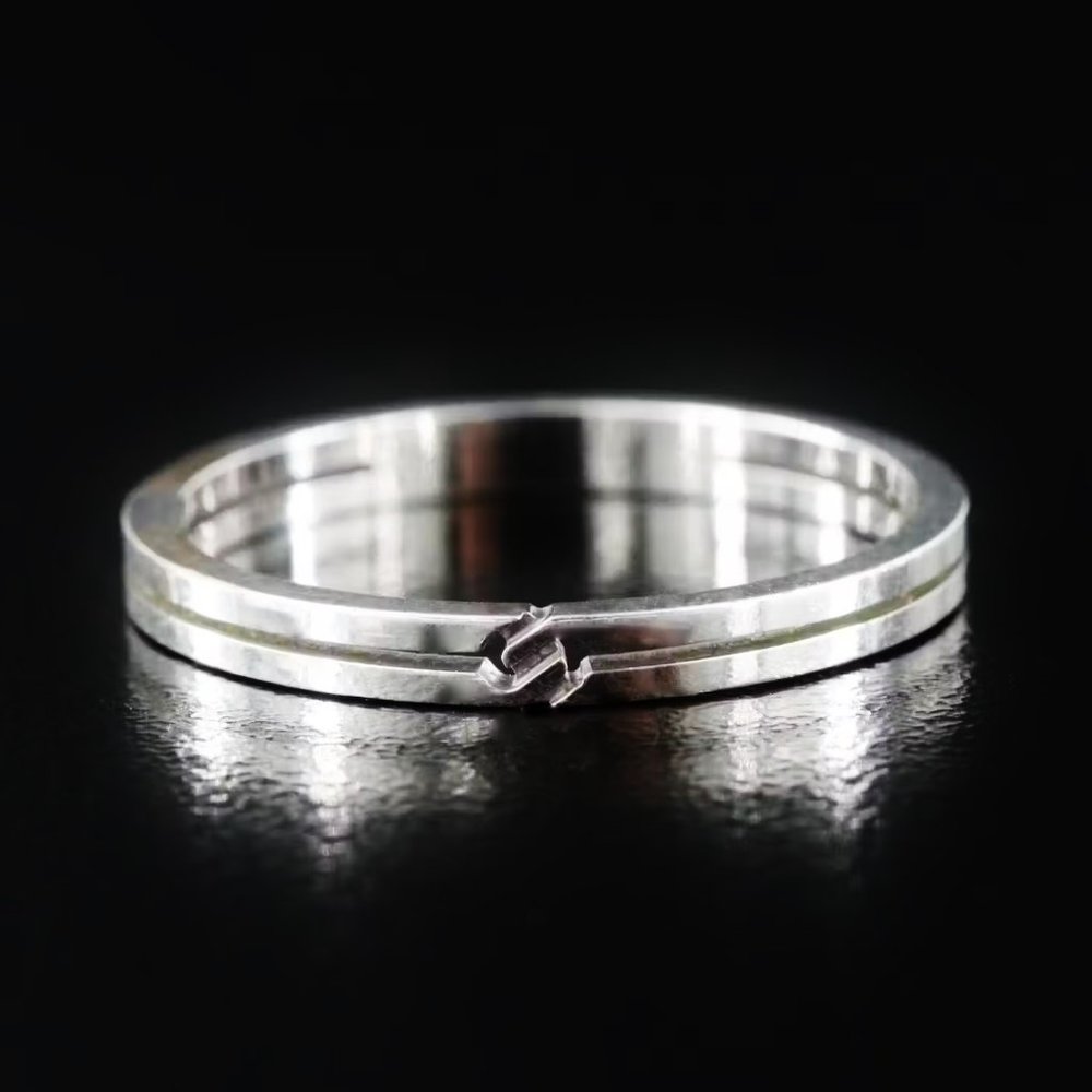 $2950 / NEW / Gucci 18K Gold Band / Size 8 US - Picture 2 of 6